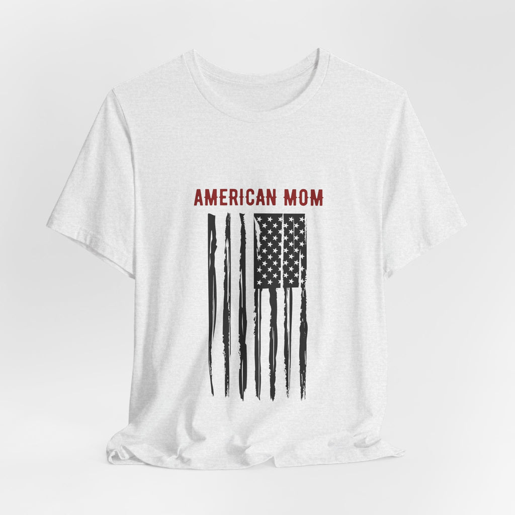 American Mom Flag T-Shirt — Patriotic Mother's Day Tee