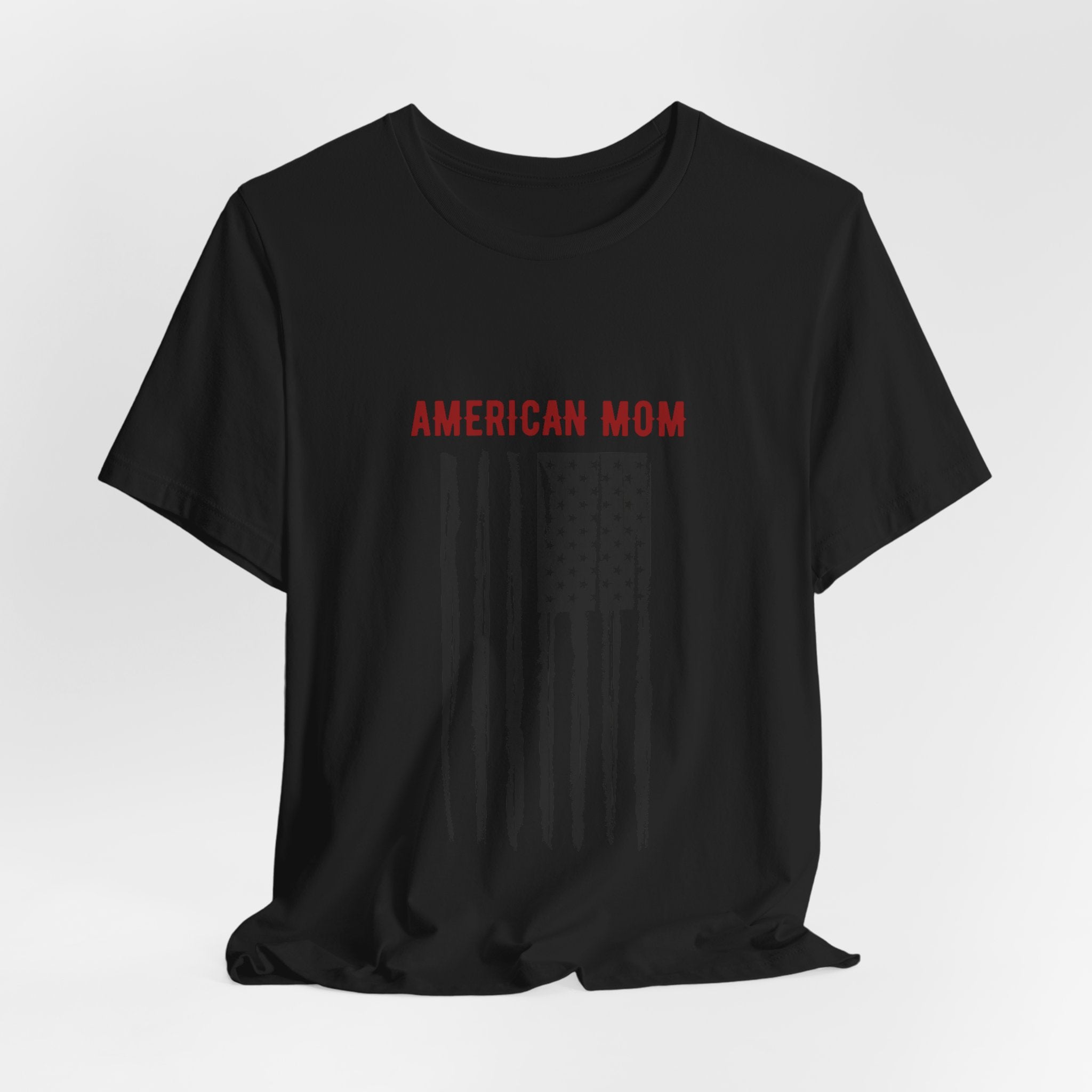 American Mom Flag T-Shirt — Patriotic Mother's Day Tee