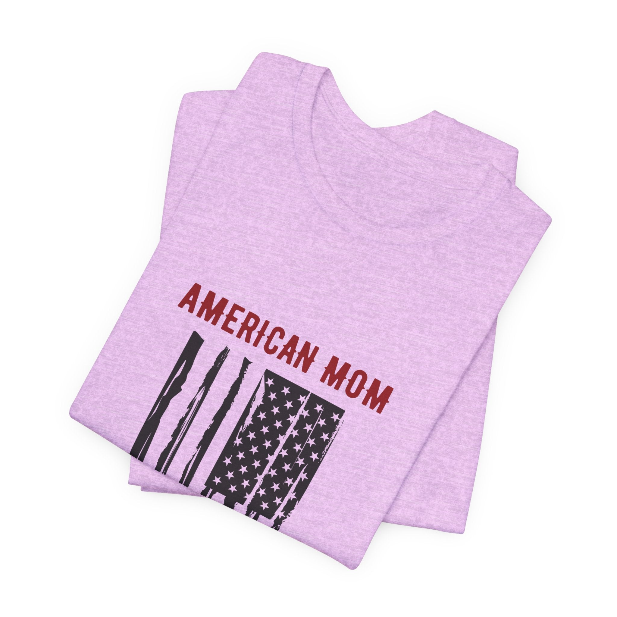 American Mom Flag T-Shirt — Patriotic Mother's Day Tee