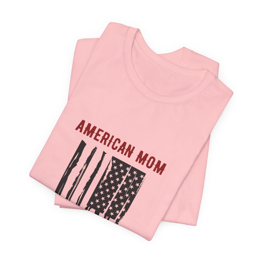 American Mom Flag T-Shirt — Patriotic Mother's Day Tee