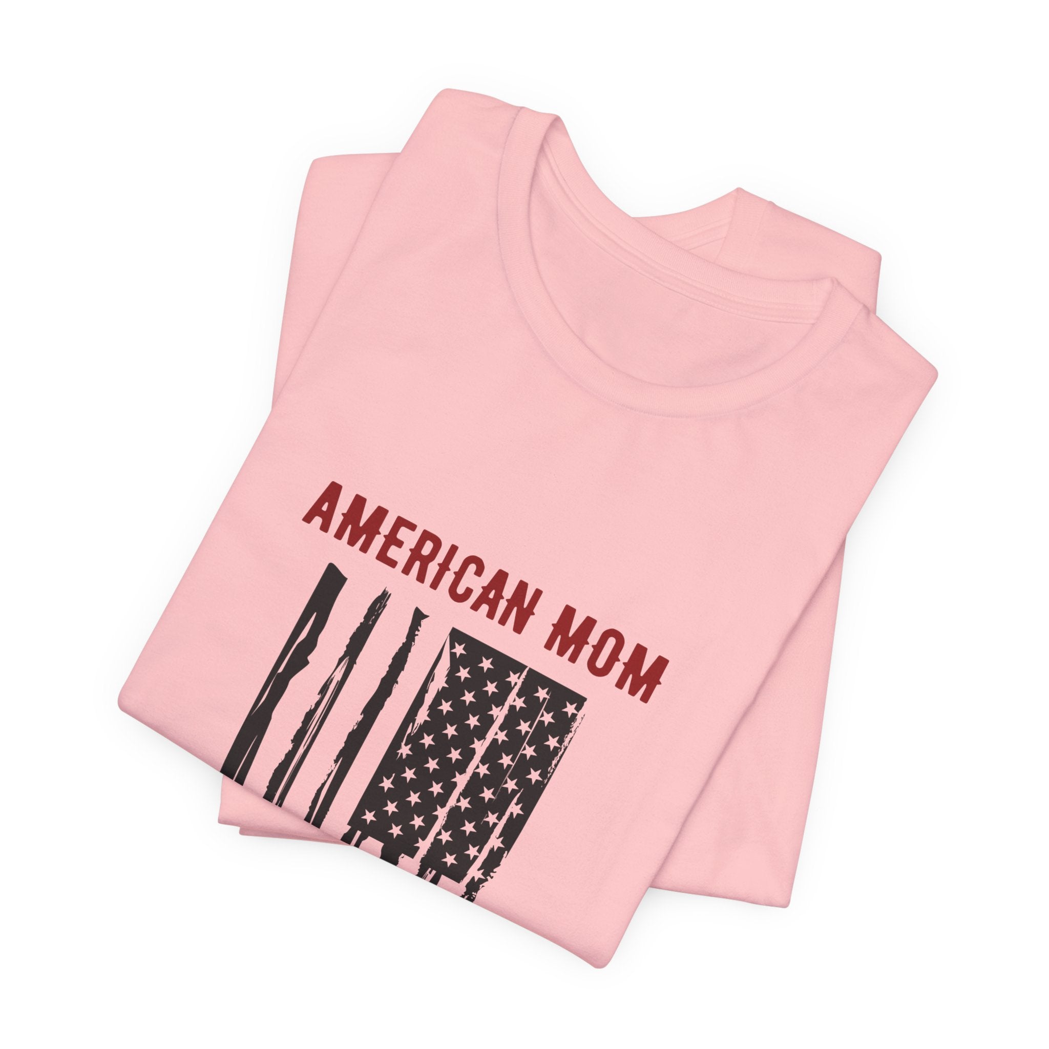 American Mom Flag T-Shirt — Patriotic Mother's Day Tee