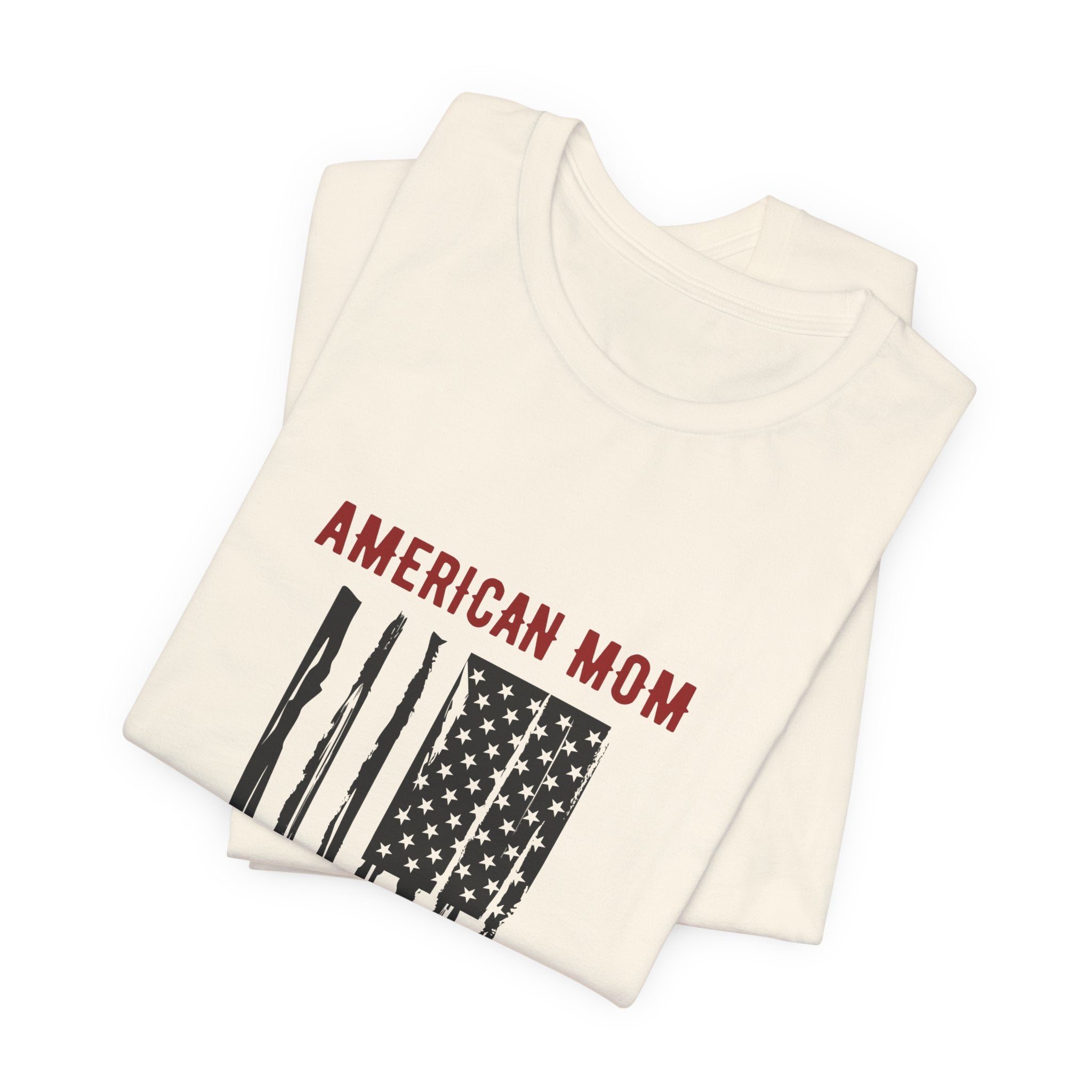 American Mom Flag T-Shirt — Patriotic Mother's Day Tee