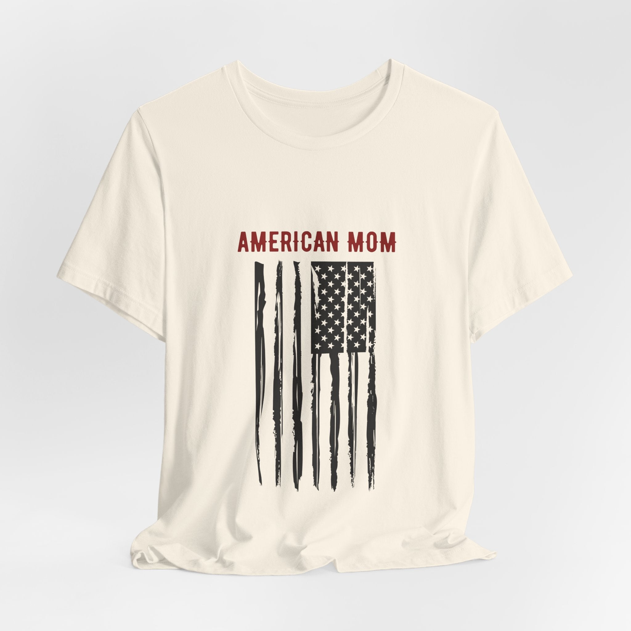American Mom Flag T-Shirt — Patriotic Mother's Day Tee